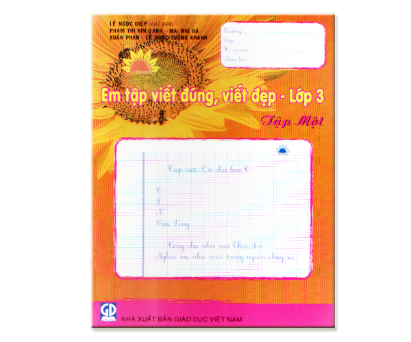 Em tập viết đúng, viết đẹp - Lớp 3/1